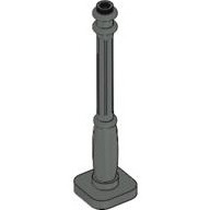 Lego sloup pouličního osvětlení 2x2x7, tmavě šedá (203927, 4205539)